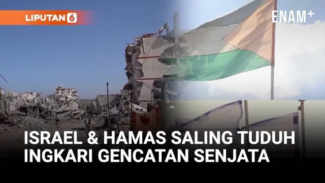 Israel dan Hamas saling menuduh melanggar gencatan senjata yang dimediasi AS. Israel menuding Hamas gagal mengembalikan jenazah sandera, sementara Hamas menuduh Israel tetap melakukan serangan di Gaza.