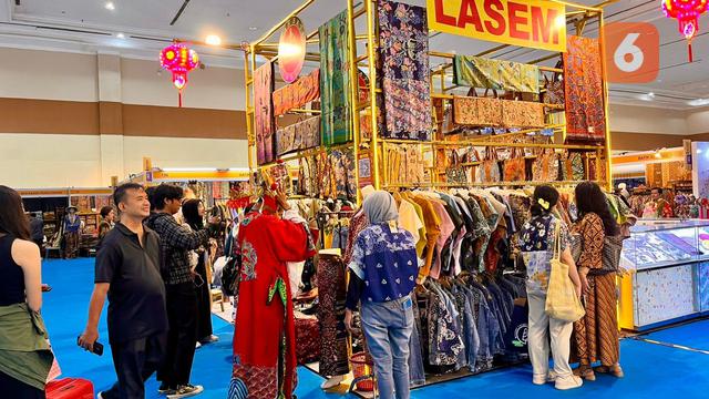 Omah Batik Lasem di Inacraft On October 2024. (Dok: Liputan6.com/dyah)