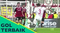 Video highlights 5 gol terbaik Bundesliga Jerman, gol spektakuler Kostas Stafylidis buat kiper Ingolstadt terdiam.