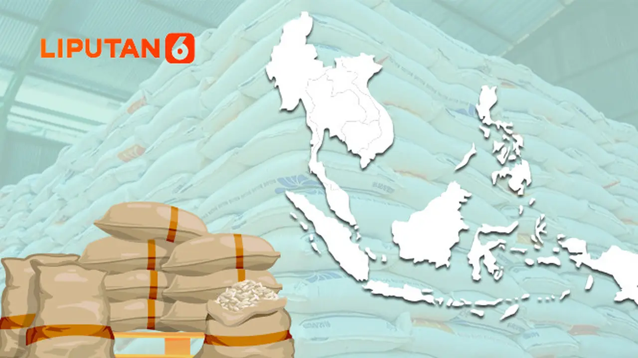 Banner Infografis Indonesia Capai Swasembada Pangan 2025.