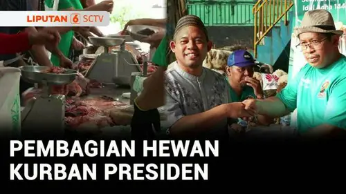 VIDEO: Masjid Istiqlal Terima 136 Hewan Kurban, Termasuk dari Prabowo dan Gibran