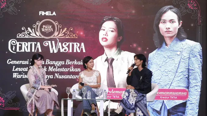 Cerita Wastra Roman Nuansa dan Mba Tumbas Bikin Konten Wastra di TikTok, Bikin Berkain Jadi Daily Outfit untuk Generasi muda