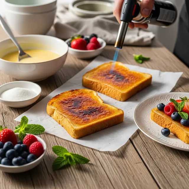 Resep Brulee Toast Roti Tawar