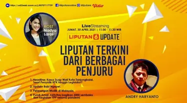 Headline: Kasus Suap Wali Kota Tanjungbalai, Seret Penyidik KPK hingga Legislator? Update Babi Ngepet, Pelarangan Mudik di Malaysia. Pundi Amal: aktivitas bagikan 3000 sembako & kegiatan YPP selama pandemi