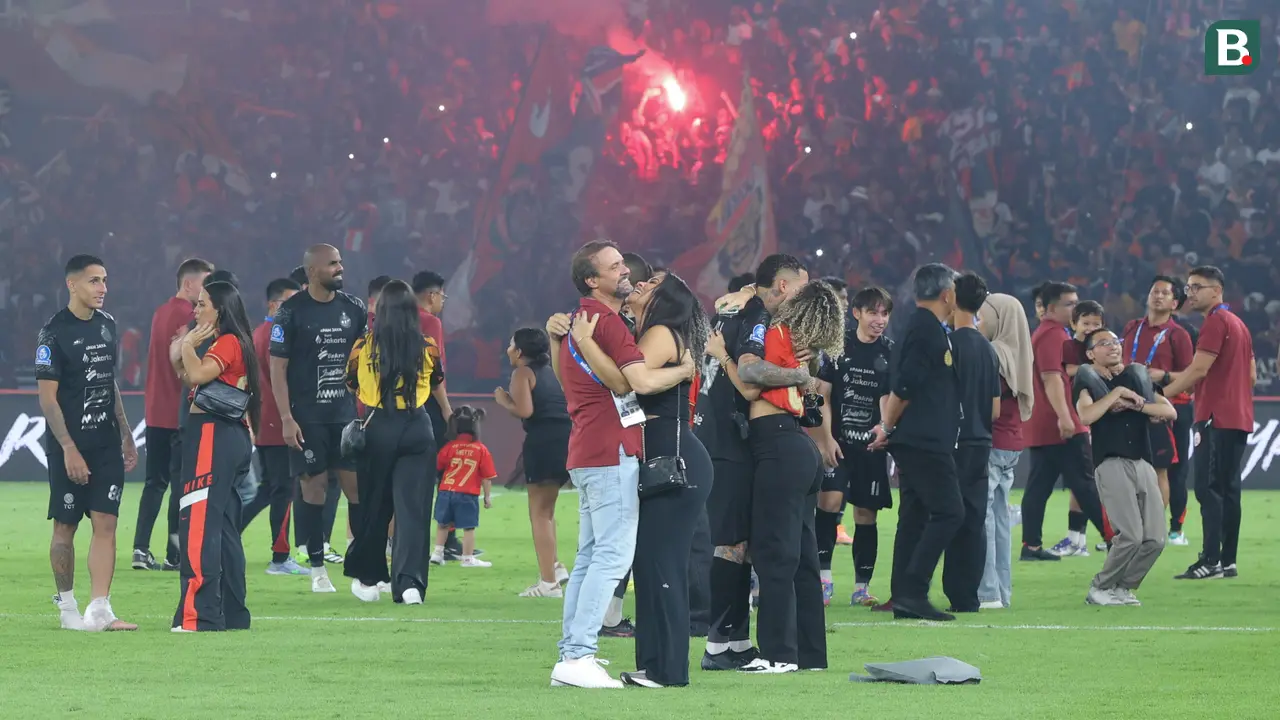 Foto: Momen Skuad Persija Rayakan Kemenangan Bersama Keluarga, HUT yang Sempurna