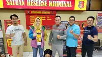 Pelaku penganiayaan ISM (28), berhasil ditangkap oleh tim Polrestabes Palembang Sumsel (Liputan6.com / Nefri Inge)