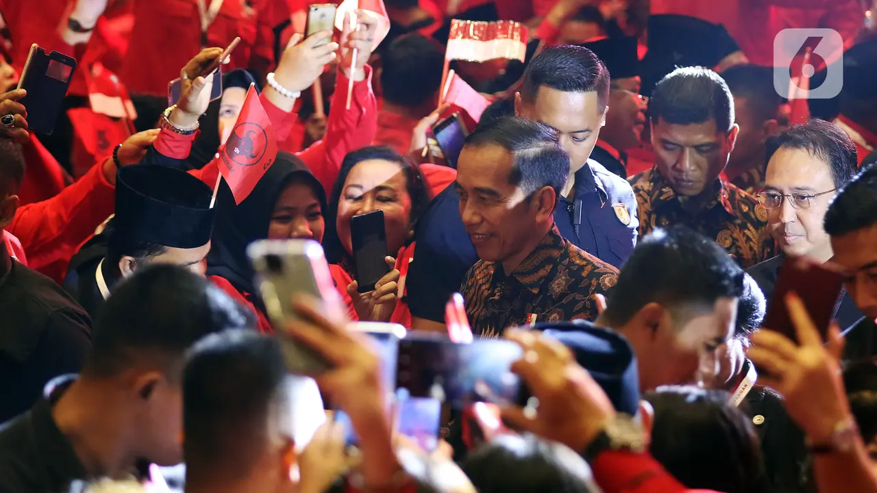 Suasana Pembukaan Rakernas dan HUT PDIP