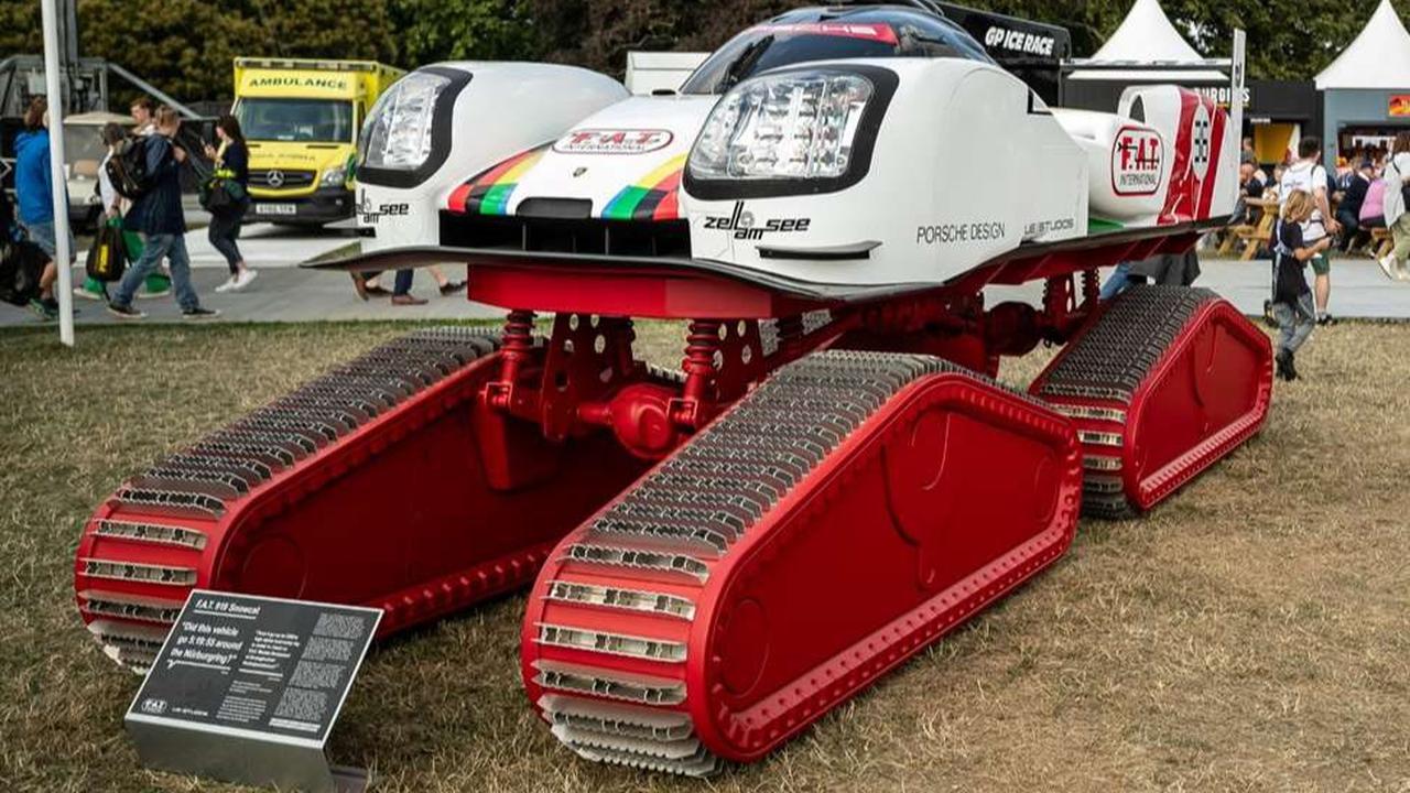 1. Porsche 919 Snowcat