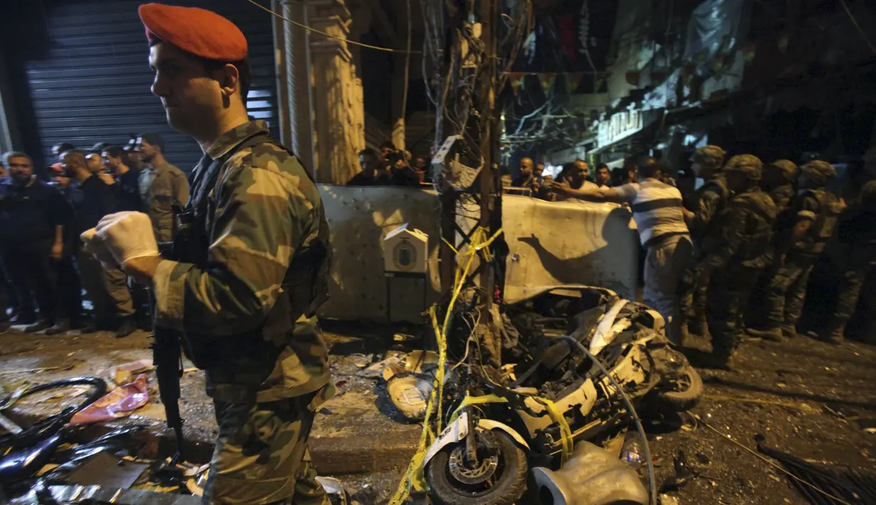 20151112-Bom Bunuh Diri Kembar Guncang Lebanon, 37 Tewas