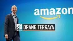 Pendiri Amazon.com Jeff Bezos tetap menjadi orang terkaya di dunia meskipun baru bercerai dan harus memberikan harta gono-gini kepada mantan istrinya Rp536 Triliun.