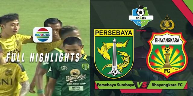 VIDEO: Highlights Liga 1 2018, Persebaya Vs Bhayangkara FC 1-0