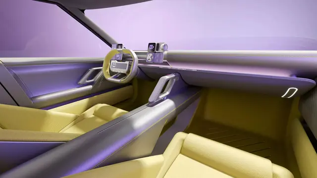 Kabin unik tanpa layar sentuh besar, diganti dengan sistem widget personal yang bisa dipasang sesuai kebutuhan (Hyundai)