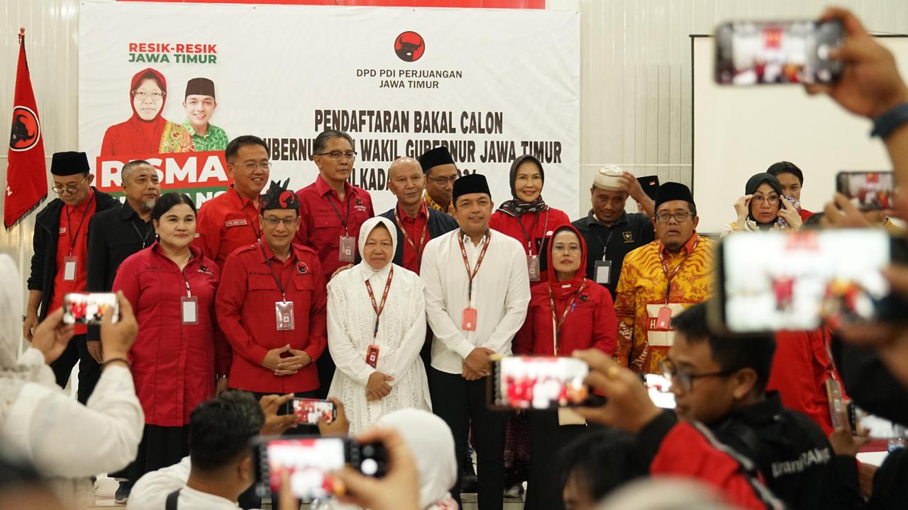 Said Abdullah Umumkan Nama-Nama Tim Pemenangan Risma-Gus Hans