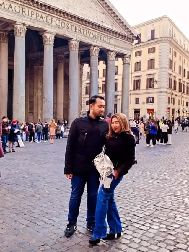 10 Potret Mesra Kiky Saputri dan Suami Honeymoon di Eropa, Didoakan Segera Punya Momongan