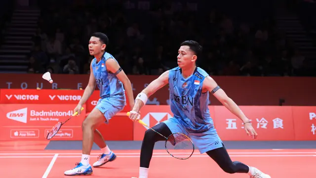 Fajar Alfian/Muhammad Rian Ardianto - BWF World Tour Finals 2023 - Bulu Tangkis