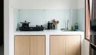 8 Dapur Terbuka Minimalis Anti Cipratan Minyak, Dinding Terjaga Kebersihannya