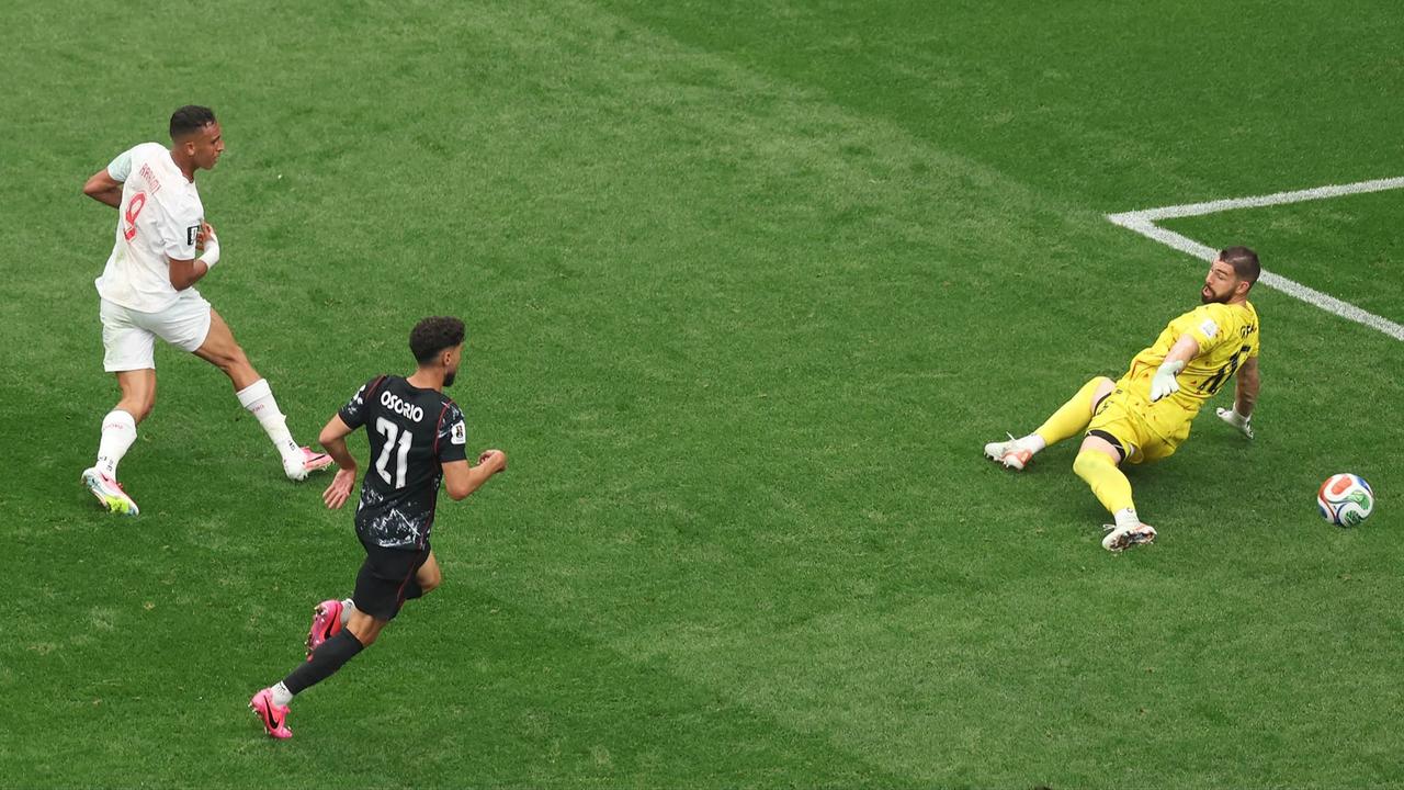 FOTO: Maroko Menang Telak atas Kanada