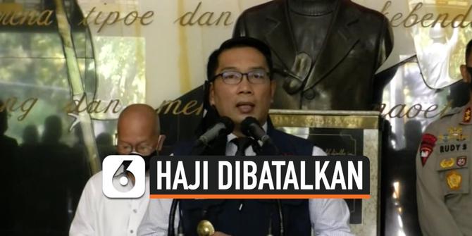VIDEO: Batal Berangkat Ridwan Kamil Meminta Jemaah Haji Bersabar