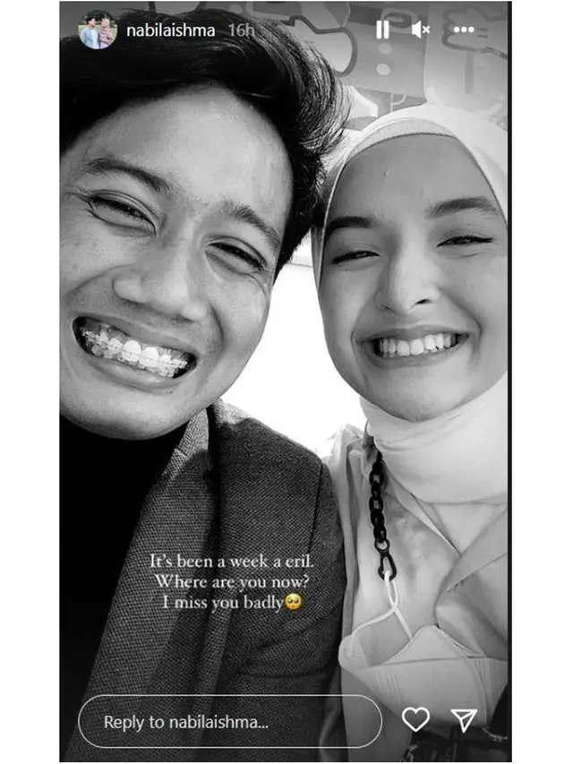 Tulis Pesan Menyentuh, Ini 6 Potret Kebersamaan Eril Anak Ridwan Kamil dan Kekasih