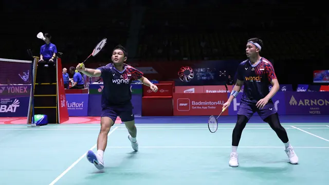Fajar Alfian/Muhammad Rian Ardianto - Thailand Open 2025 - Bulu Tangkis
