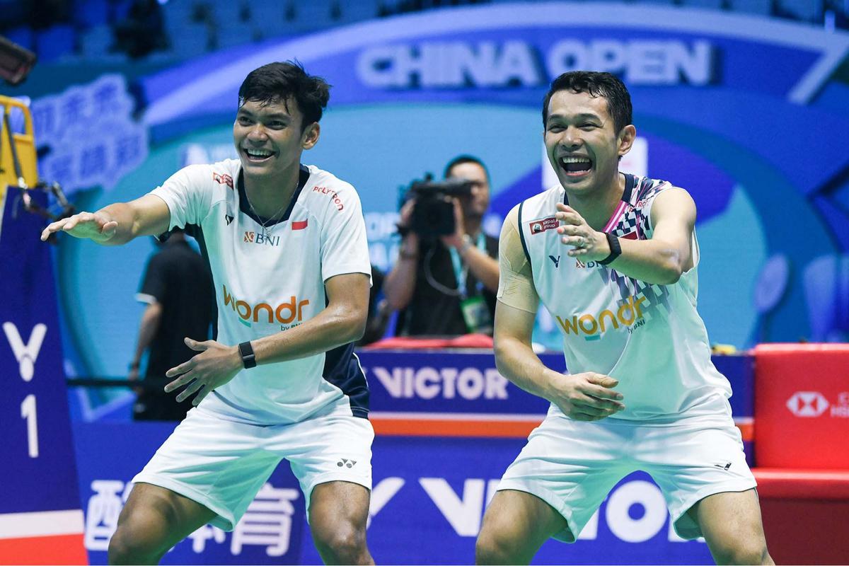 FOTO: Fajar/Fikri Persembahkan Satu-Satunya Gelar untuk Indonesia di China Open 2025