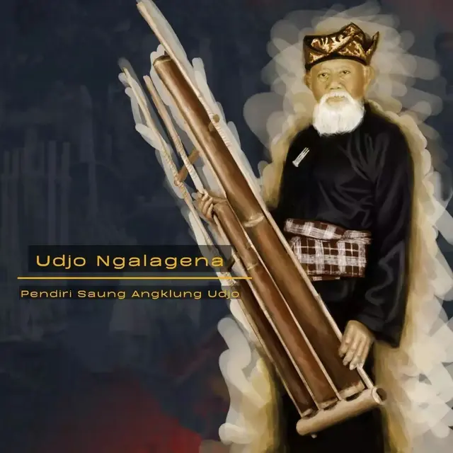 Ini dia, Mang Udjo Sosok di Balik Angklung Bambu (Angklung Udjo/https://www.instagram.com/p/Cgl6KB6pf_X/?hl=en/Geiska Vatikan)
