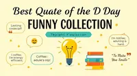 Best Quote of the Day Funny Collection to Make You Smile