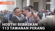 Pemberontak Houthi yang didukung Iran di Yaman pada hari Minggu membebaskan lebih dari 100 tahanan perang terkait konflik yang telah berlangsung lama di negara tersebut, kata Komite Internasional Palang Merah (ICRC).