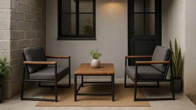 7 Rekomendasi Desain Ruang Tamu di Teras Rumah Subsidi yang Estetik