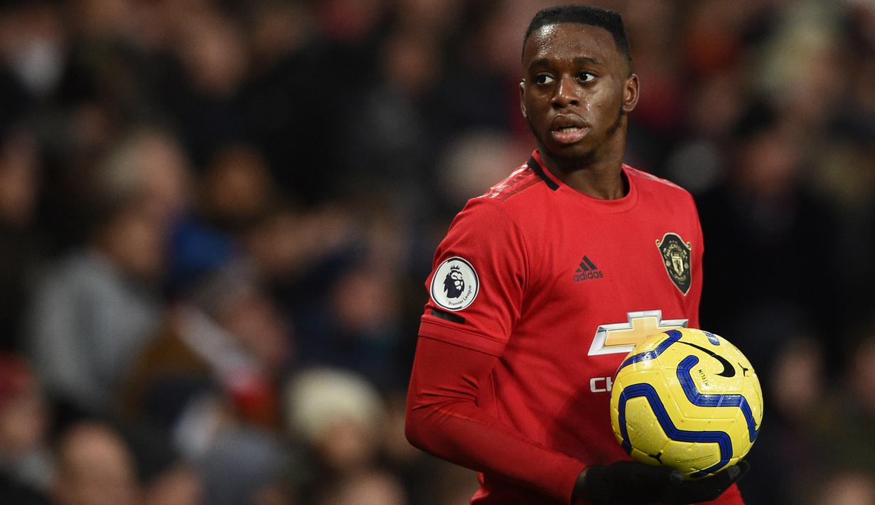 Aaron Wan-Bissaka - Wan-Bissaka didatangkan Manchester United dari Crystal Palace dengan harga 55 juta euro pada Juli 2019. (AFP/Oli Scarff)