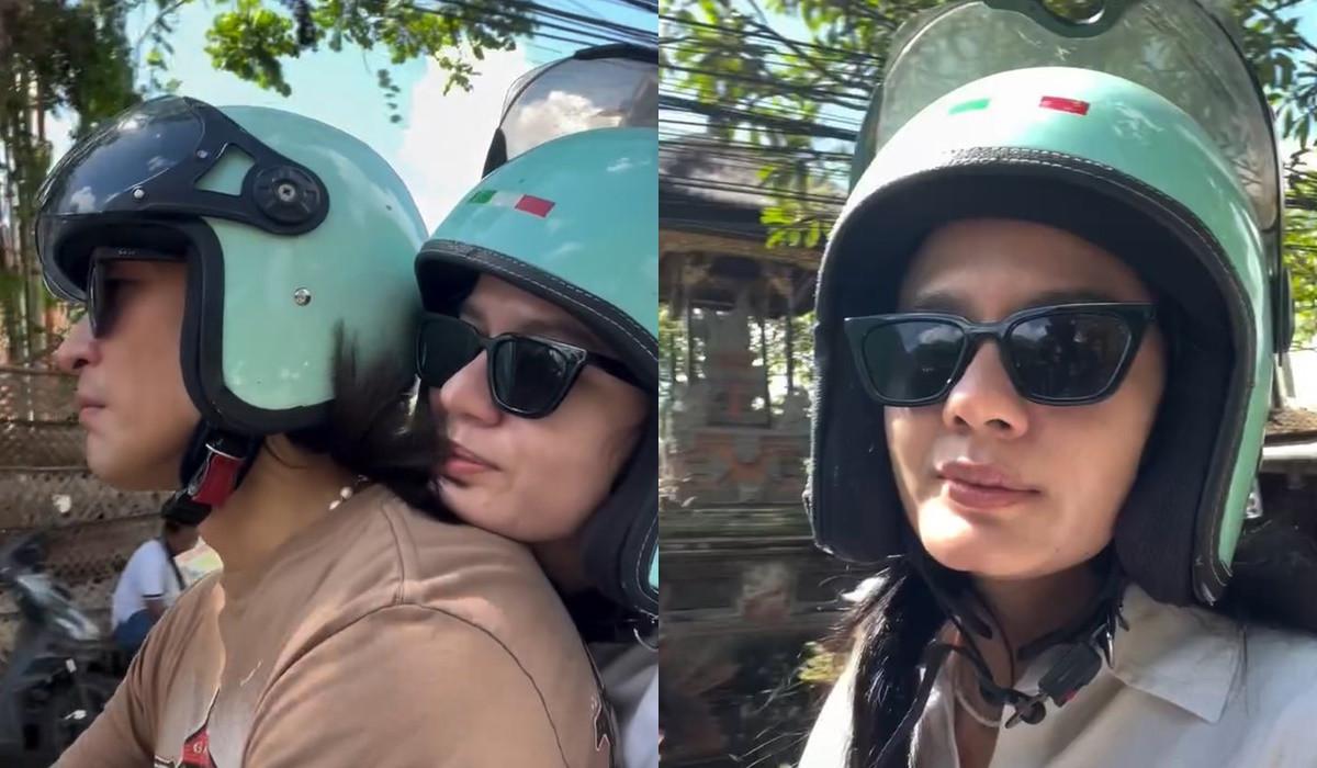 Gaya Pacaran Green Flag Ala Chef Juna & Citra Anidya, Romantis Pasangkan Helm dan Keliling Bonceng Motor