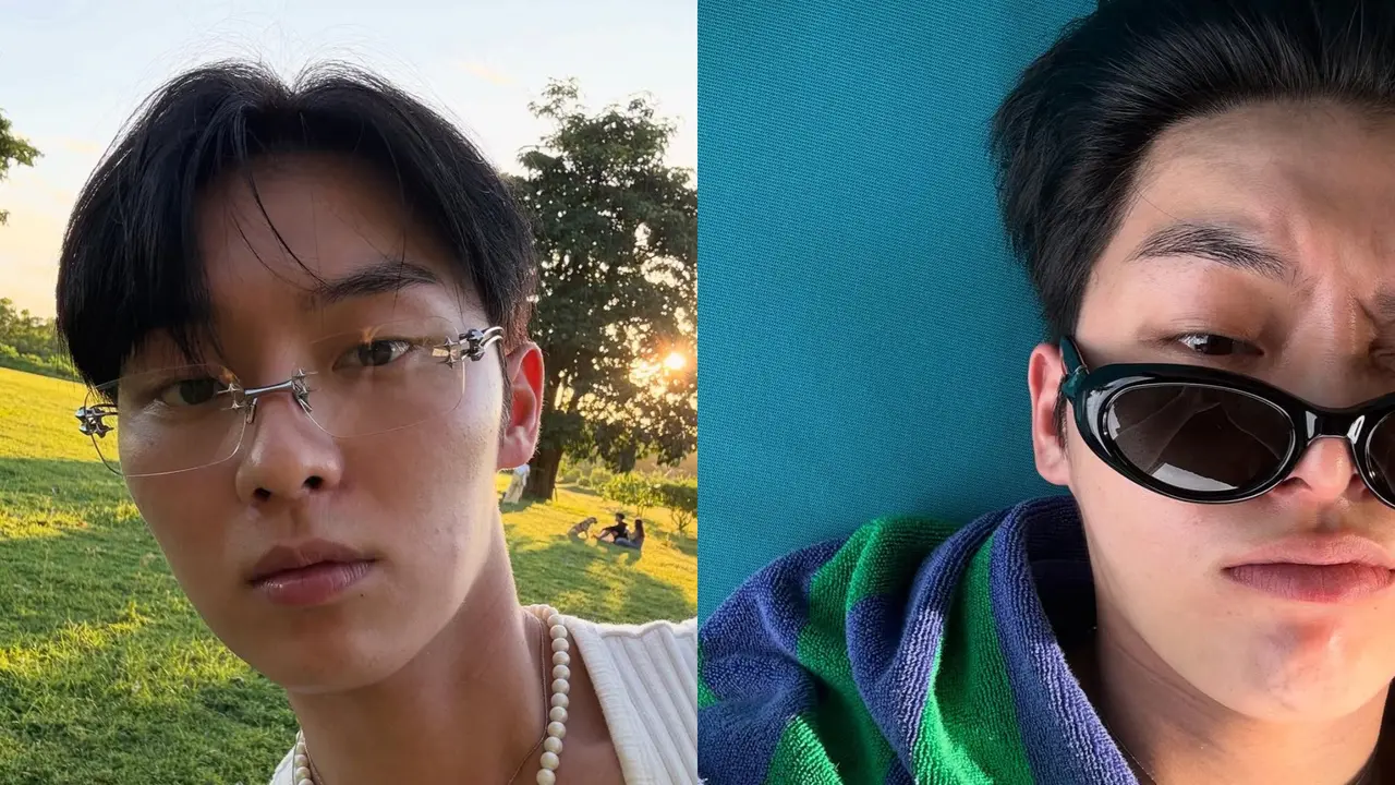 Gaya Kasual Choi Hyun Wook, Pemain Drakor My Dearest Nemesis Liburan di Bali, Tampil Bak Warlok dengan Kaus Sleevless