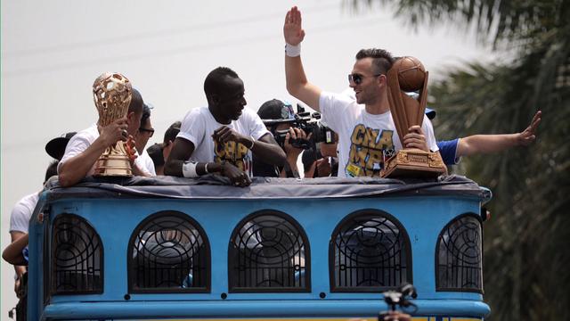 Parade Persib Juara Piala Presiden 2015