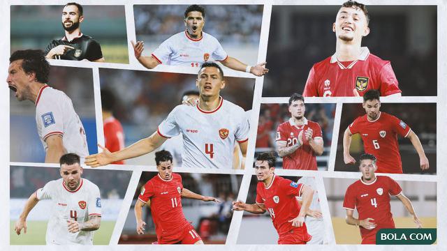 Kolase - Thom Haye, Jay Idzes, Verdonk, Jordi Amat, Rafael Struick, Ragnar Oratmangoen, Nathan Tjoe-A-On, Justin Hubner, Ivar Jenner, Sandy Walsh, Shayne Pattynama