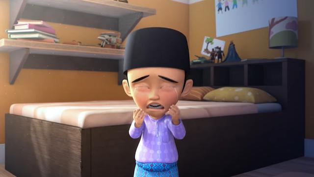 Viral Video Fizi Nangis Minta Maaf Kepada Ipin Upin Soal Surga Di Kaki Ibu Showbiz Liputan6 Com