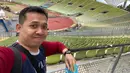Olympiastadion yang dibangun pada 1934 dan rampung pada 1936 awalnya didesain untuk penyelenggaraan Olimpiade Musim Panas 1936. Saat Olimpiade 1936 berlangsung, Olympiastadion mampu menampung lebih dari 100 ribu penonton. (Bola.com/Gerendo Pradigdo)
