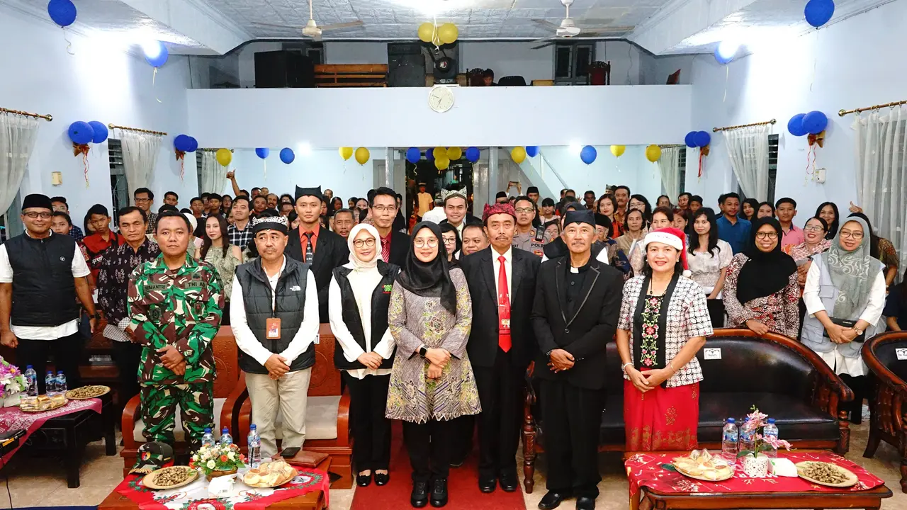Perayaan Natal di Banyuwangi Berlangsung Hikmat, Ini Pesan Bupati Ipuk untuk Umat Kristiani