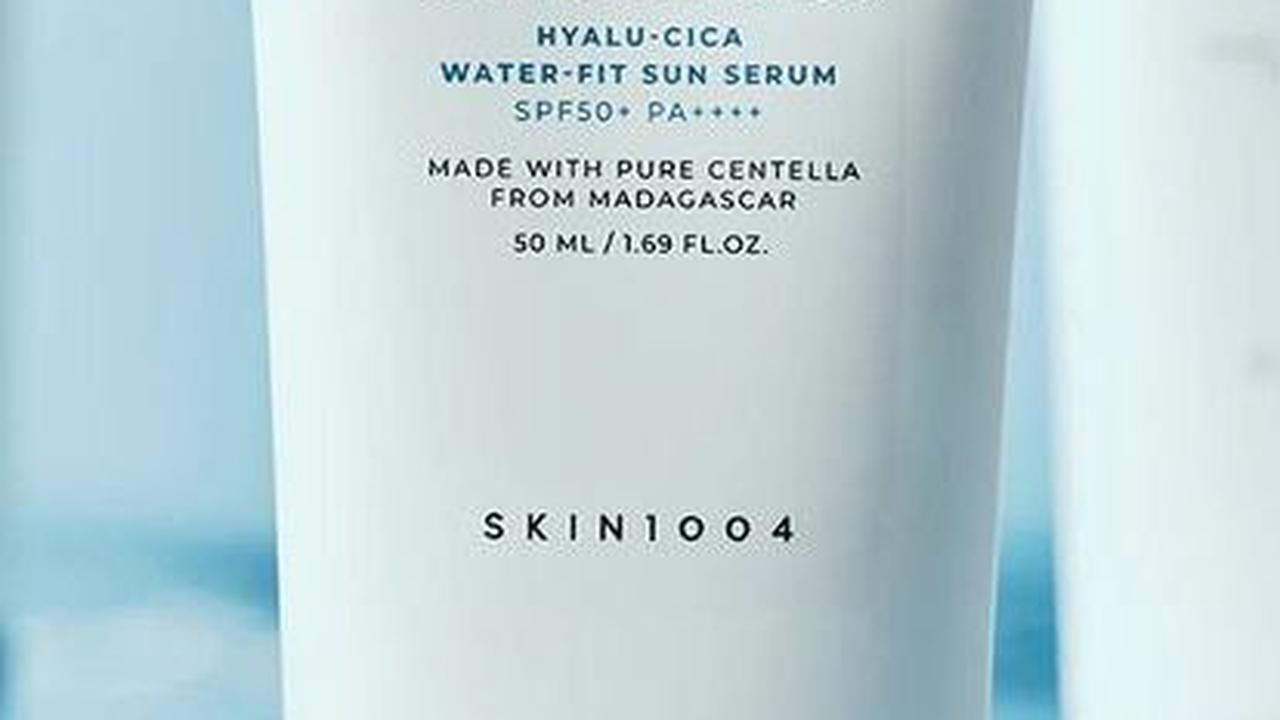 8. Hyalu-Cica Water-Fit Sun Serum SPF 50+ PA++++<br>