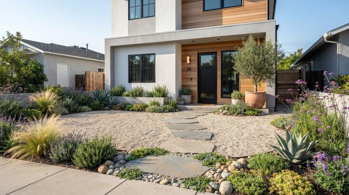 Inspirasi Gravel Garden untuk Rumah di Perkotaan