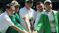 DPW PPP Gorontalo pada kegiatan deklarasi Sandiaga Uno Sebagai Calon Presiden. Dok.PPP (Arfandi Ibrahim/Liputan6.com)