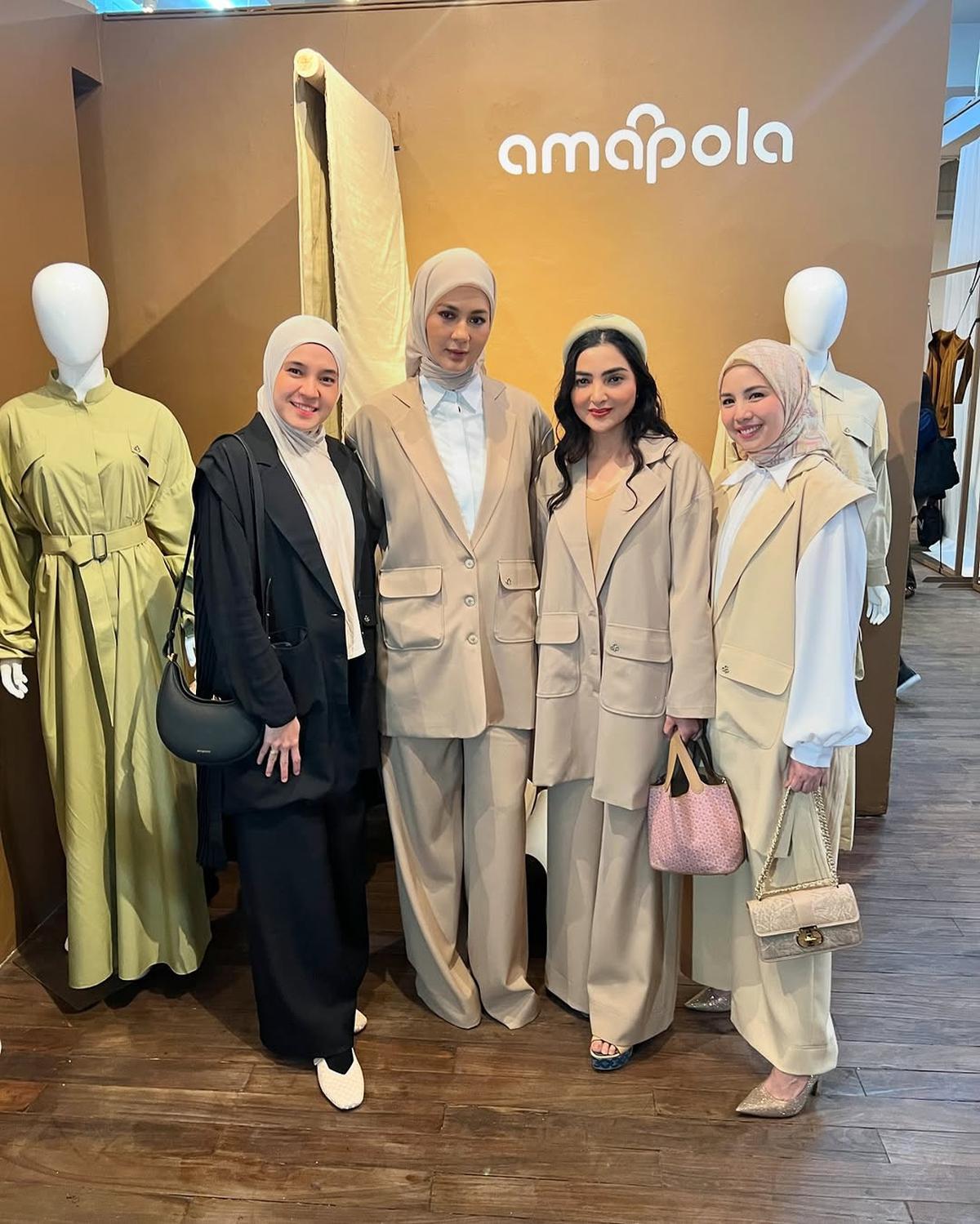 Potret Tya Ariestya Hadir di Grand Opening Butik Baru Paula Verhoeven, Dukung dan Doakan Agar Laris