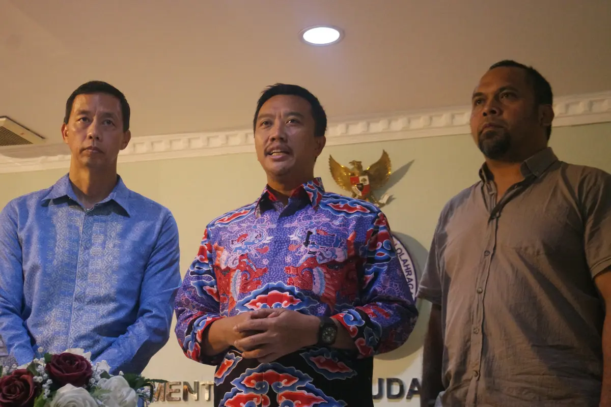 Richard Sam Bera dan Imam Nahrawi