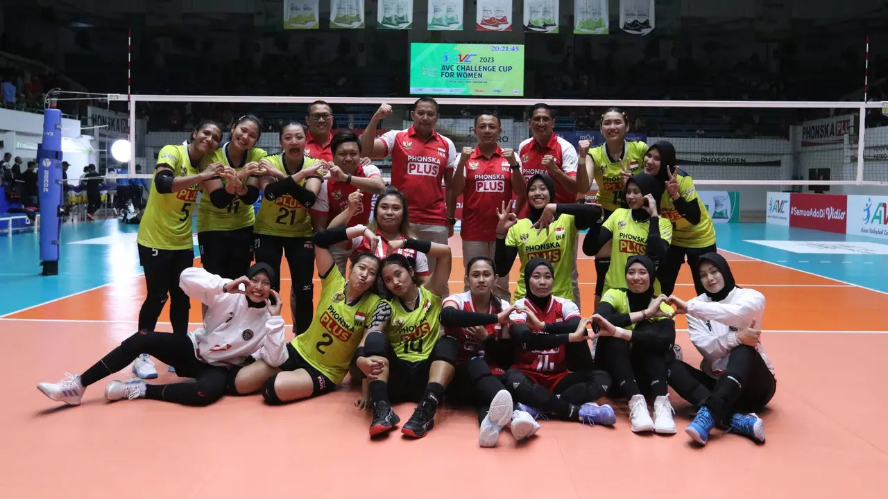 AVC Challenge Cup 2023 - Timnas Voli Putri Indonesia