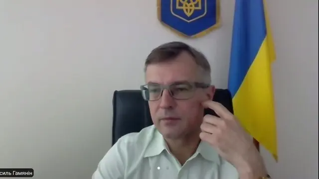 Dubes Ukraina untuk Indonesia Vasyl Hamianin. (Screen Grab)