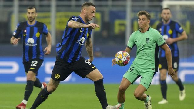 Foto: Marko Arnautovic Sang Pahlawan, Inter Milan Raih Kemenangan Penting Atas Atletico Madrid di Liga Champions