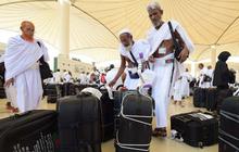 Jemaah haji mulai berdatangan di bandara Jeddah