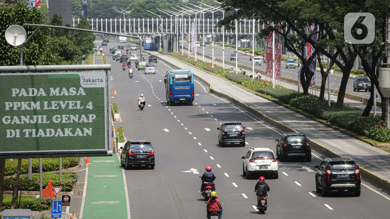 Ganjil Genap Gantikan Penyekatan di Jakarta