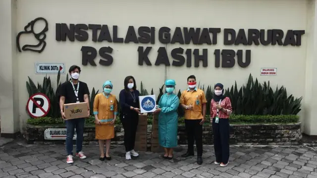 Bantuan ke Sejumlah Rumah Sakit di Pulau Jawa untuk Perangi Covid-19