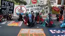 Kebakaran hutan telah terjadi selama beberapa minggu di Brasil, terutama di hutan hujan Amazon di bagian utara dan di wilayah Pantanal yang luas, menghanguskan jutaan hektar hutan. (Miguel SCHINCARIOL/AFP)