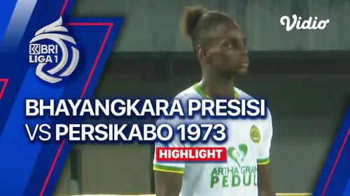 VIDEO: Bhayangkara FC Semakin Terpuruk di BRI Liga 1 Setelah Kalah 1-3 dari Persikabo 1973